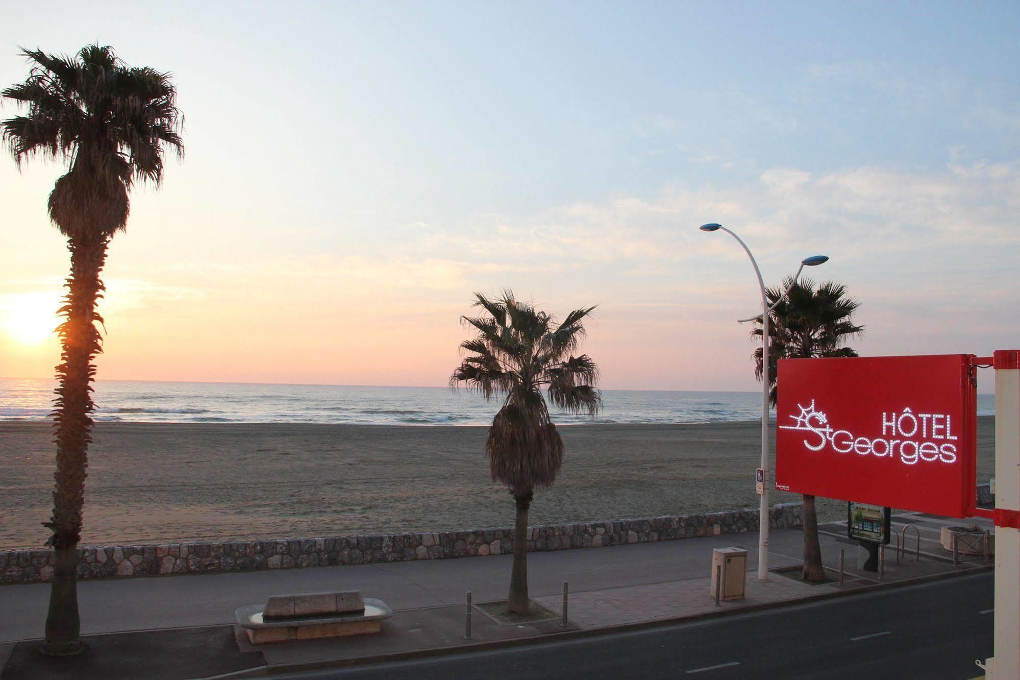 Hotel Saint Georges, Face A La Mer Canet-en-Roussillon Zewnętrze zdjęcie